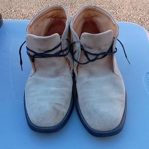 Salvatore Ferragamo Real Suede Chukka Boots Made Italy Mens Size 11